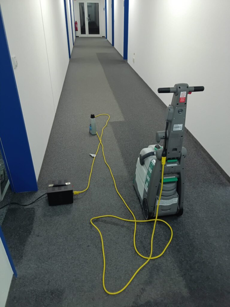 Teppichbodenreinigung